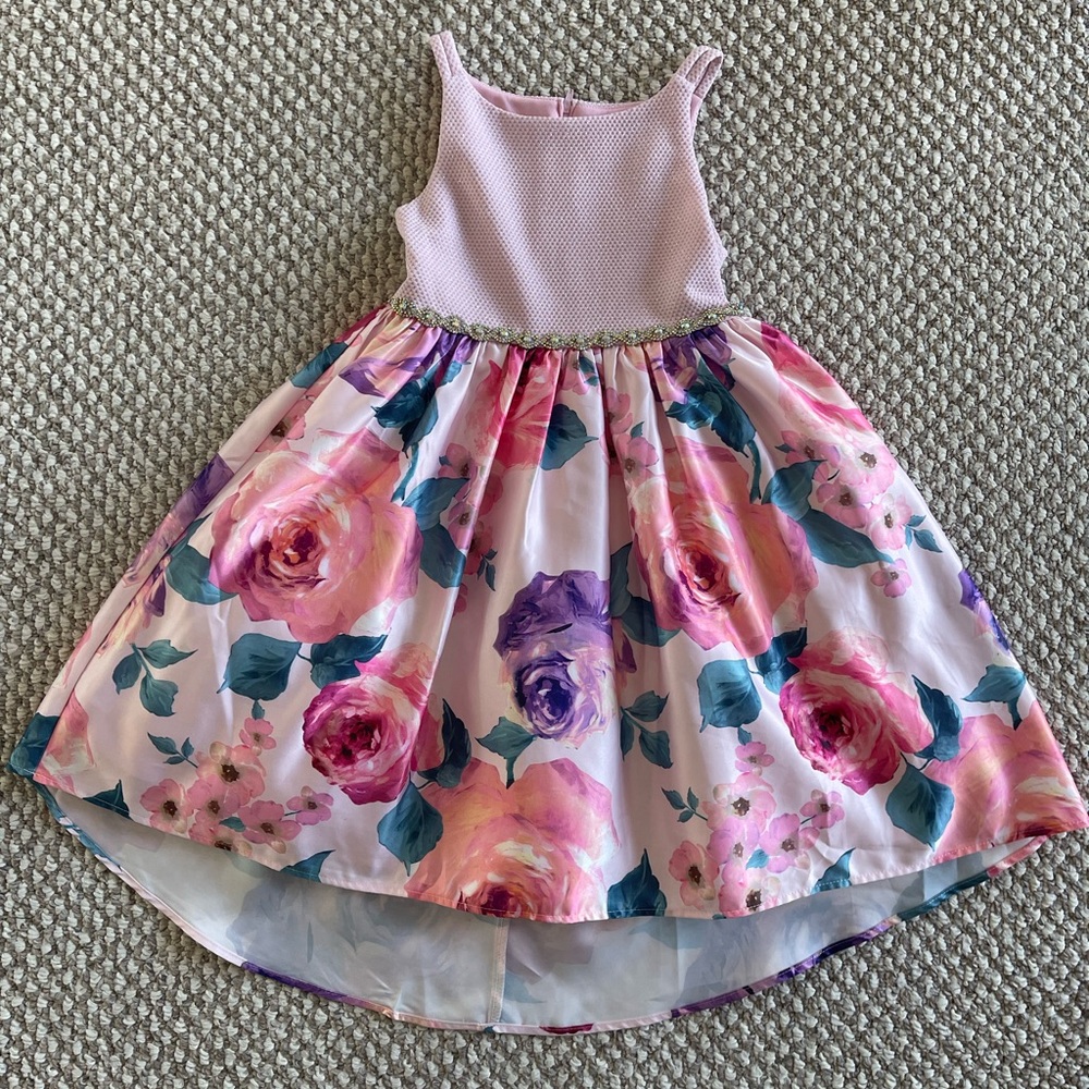 Rare Editions Floral Easter Dress NWOT